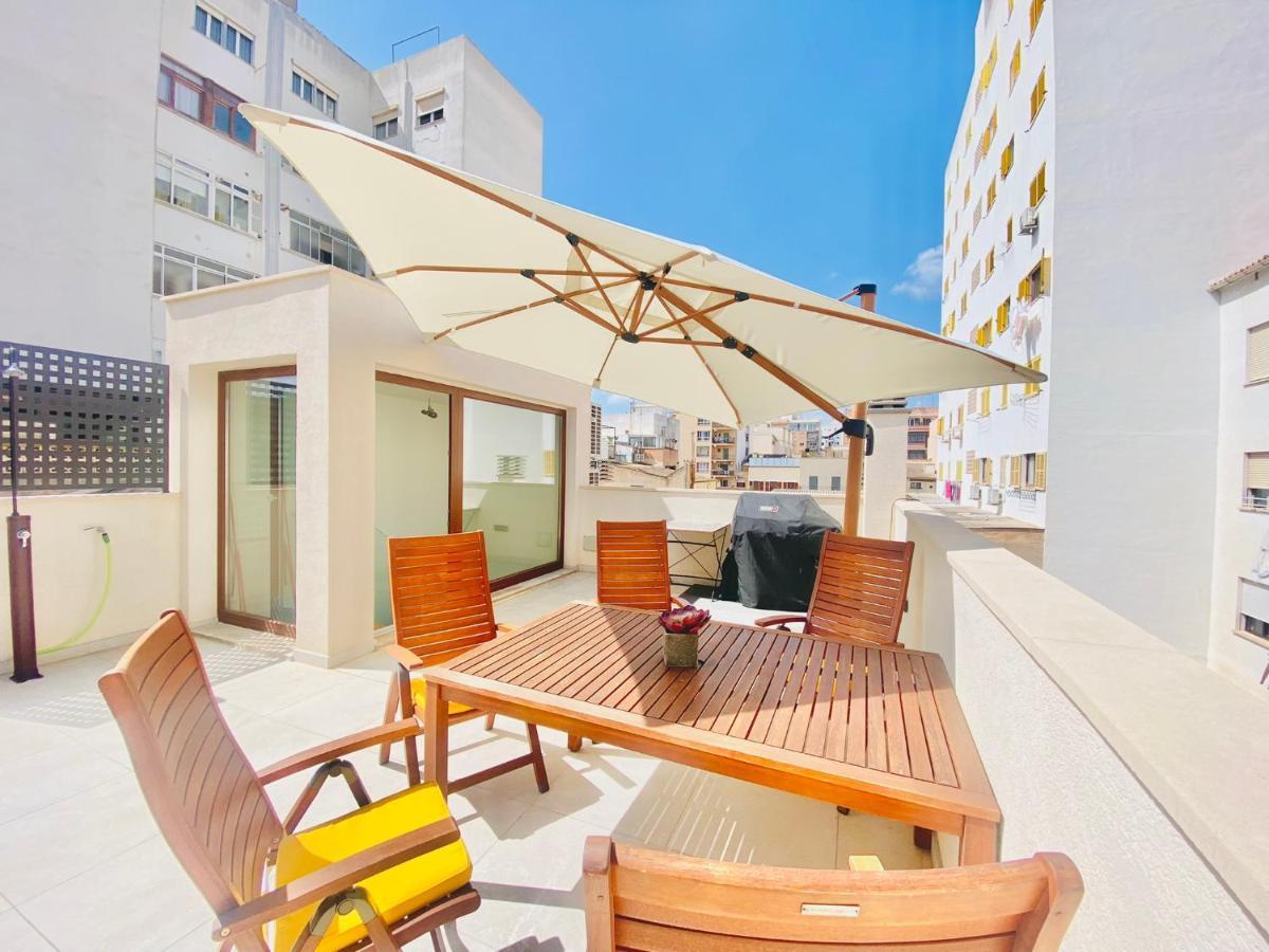 Hotel-Apartment With Big Terrace Palma de Mallorca Bagian luar foto